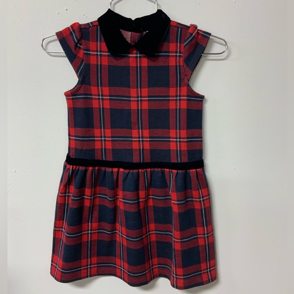 Janie & Jack red/blue dress